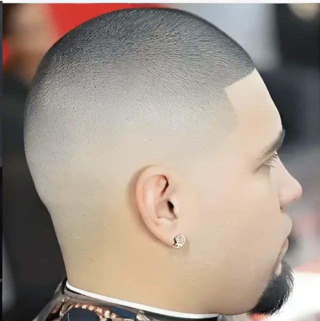 Illustration showing guard one buzz cut length